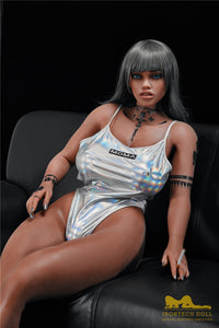IR-158 Jane TPE J-Cup Dark Tanned MMI Sex Dolls