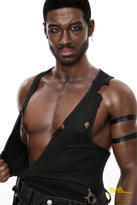 PR-176 M7 Bill -1 Silicone 176cm Black Male MMI Dolls
